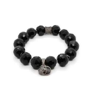 Black Protection Symbol Bracelet
