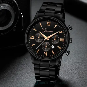 Black Wrist Watch Men Watches