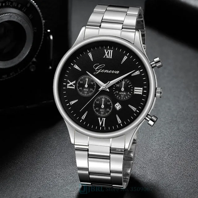 Black Wrist Watch Men Watches