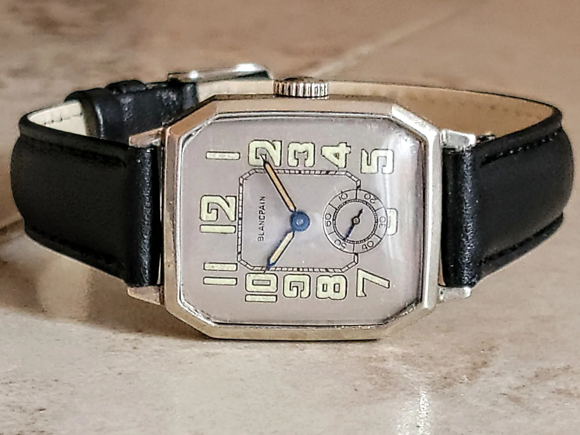 BLANCPAIN Art Deco Watch 15 Jewels Cal. Rayville 42 Swiss 1920's