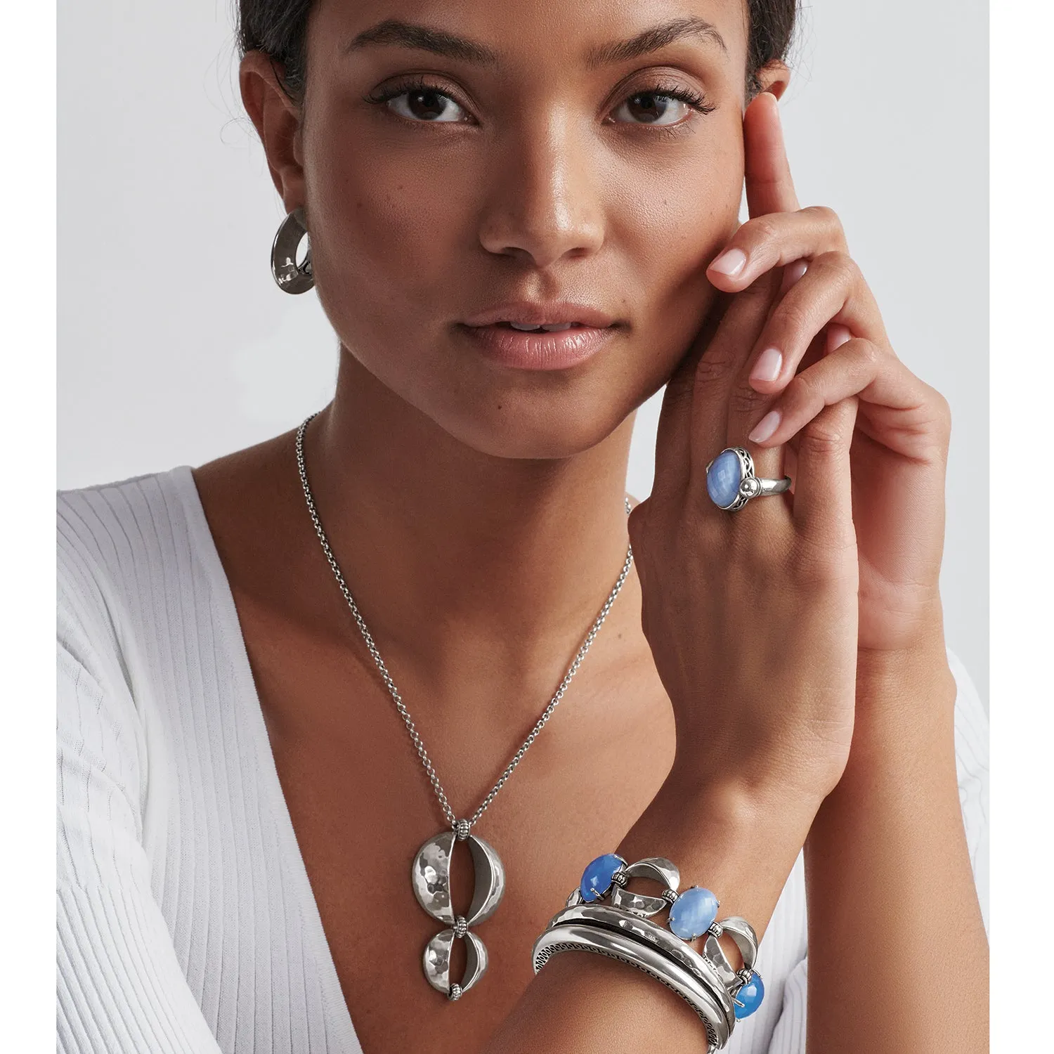 Blue Moon Link Bracelet - JF0036