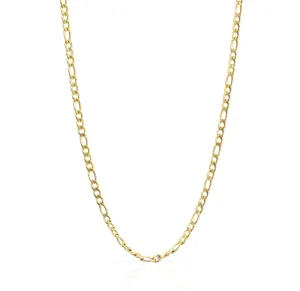 BOBBI DAINTY GOLD FIGARO CHAIN NECKLACE