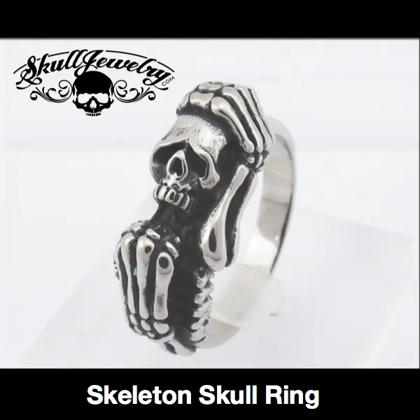 Bony Band - Skull Ring (#489)