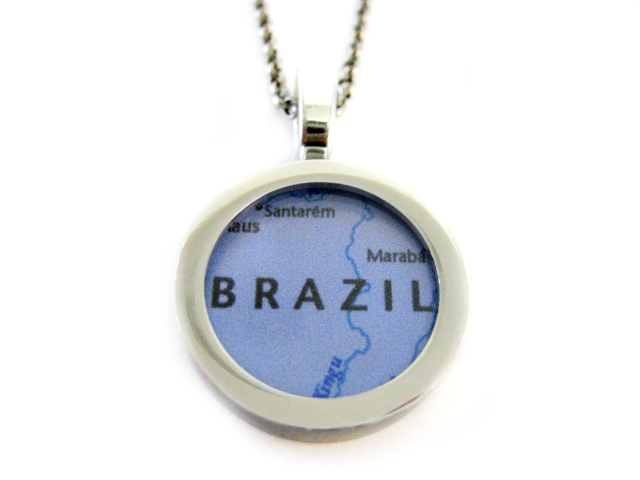 Brazil Pendant Necklace