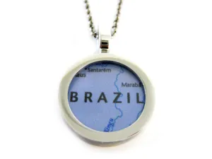 Brazil Pendant Necklace
