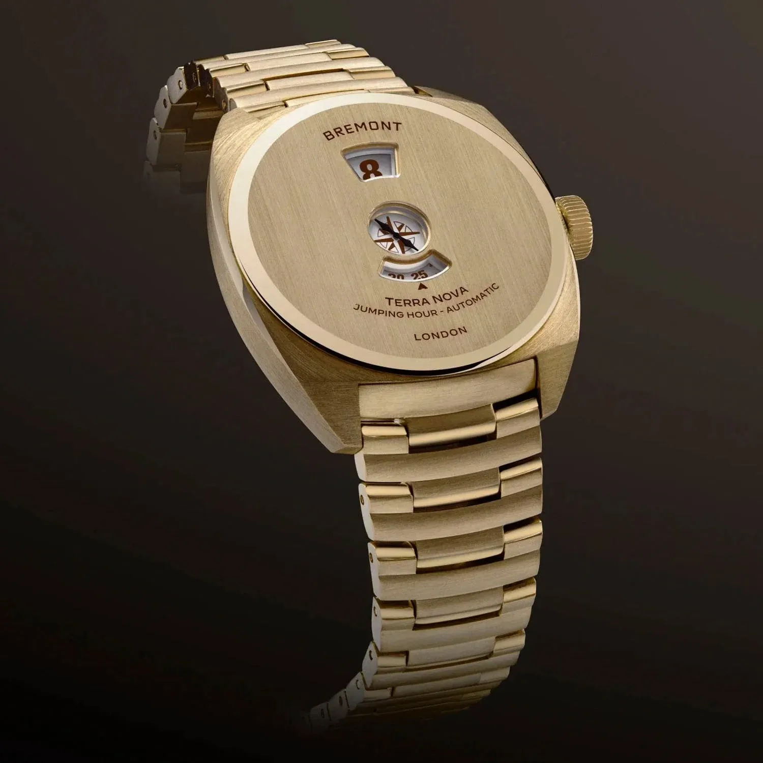 Bremont Terra Nova Jumping Hour Bronze Limited Edition Automatic – TN38-JH-BZ-CC-B