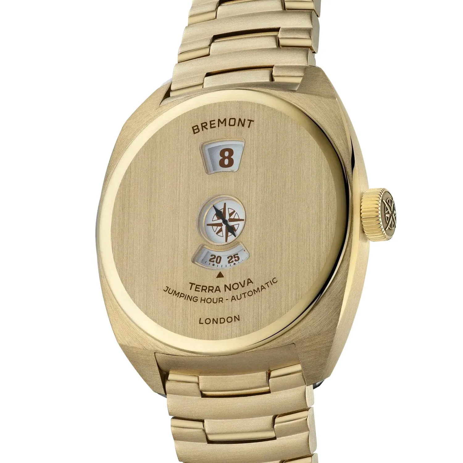 Bremont Terra Nova Jumping Hour Bronze Limited Edition Automatic – TN38-JH-BZ-CC-B