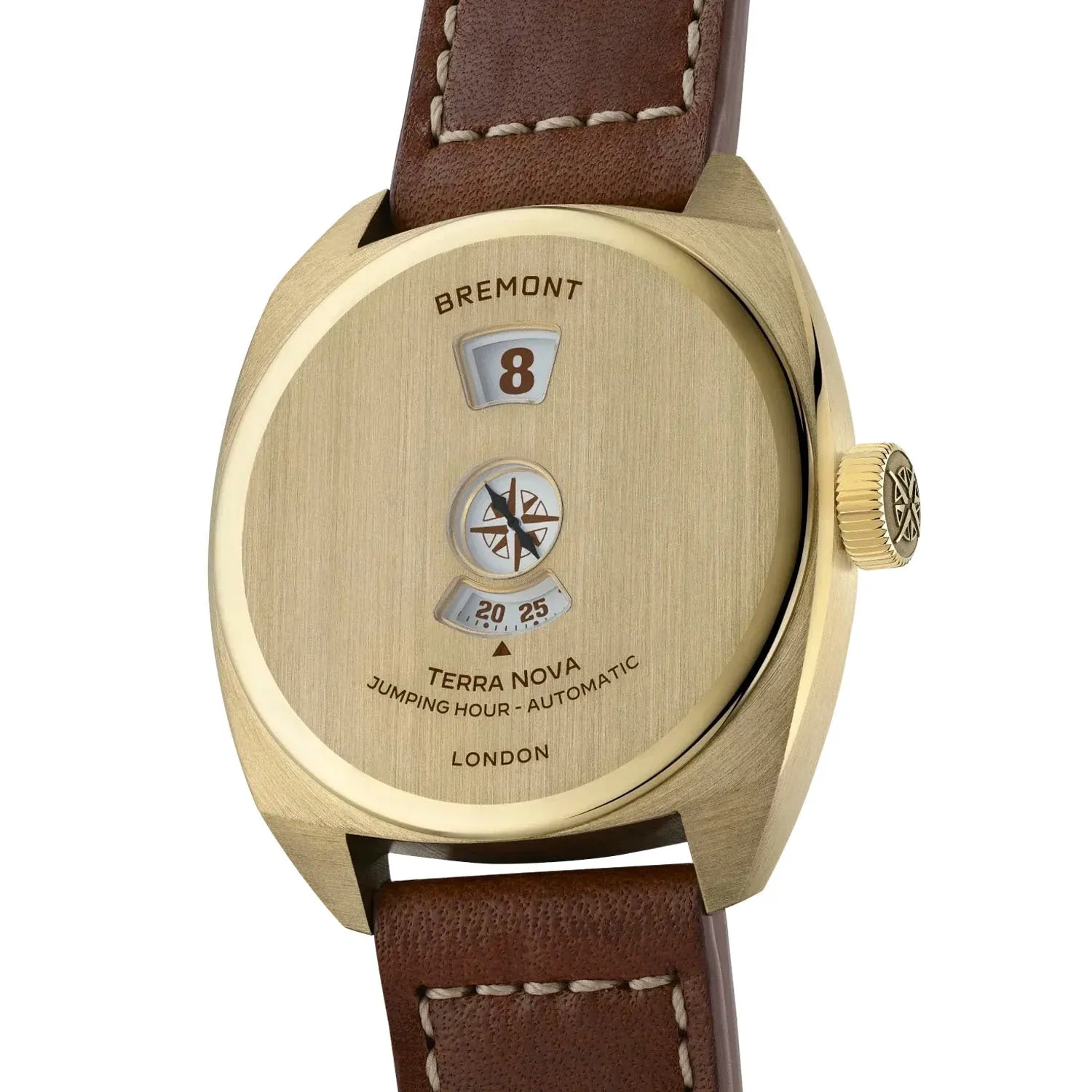 Bremont Terra Nova Jumping Hour Bronze Limited Edition Automatic – TN38-JH-BZ-CC-L-S