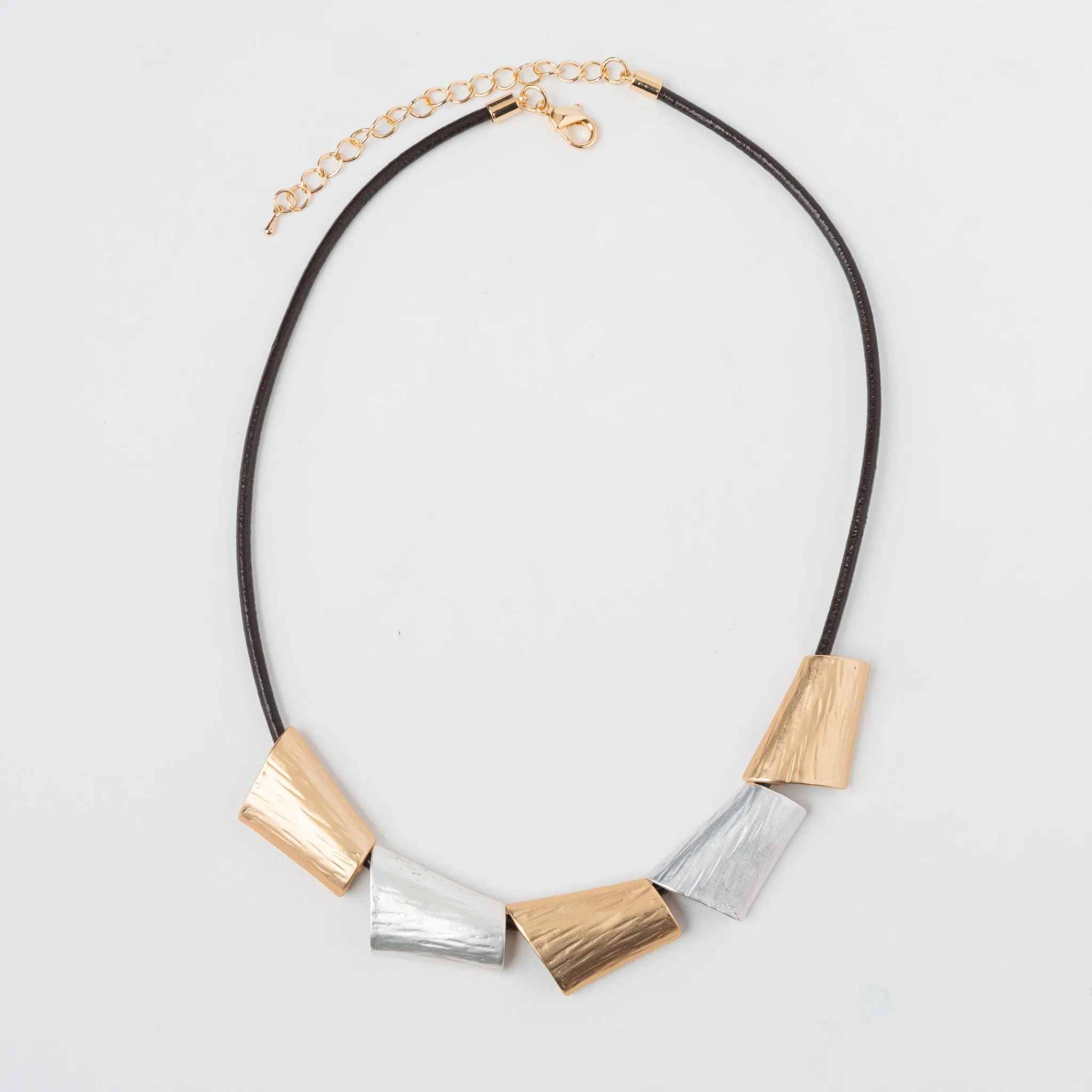 Brinley Curled Metal Necklace