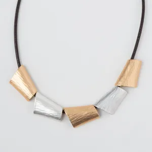 Brinley Curled Metal Necklace