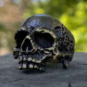 Bronze Warrior - Skull Ring (#684)