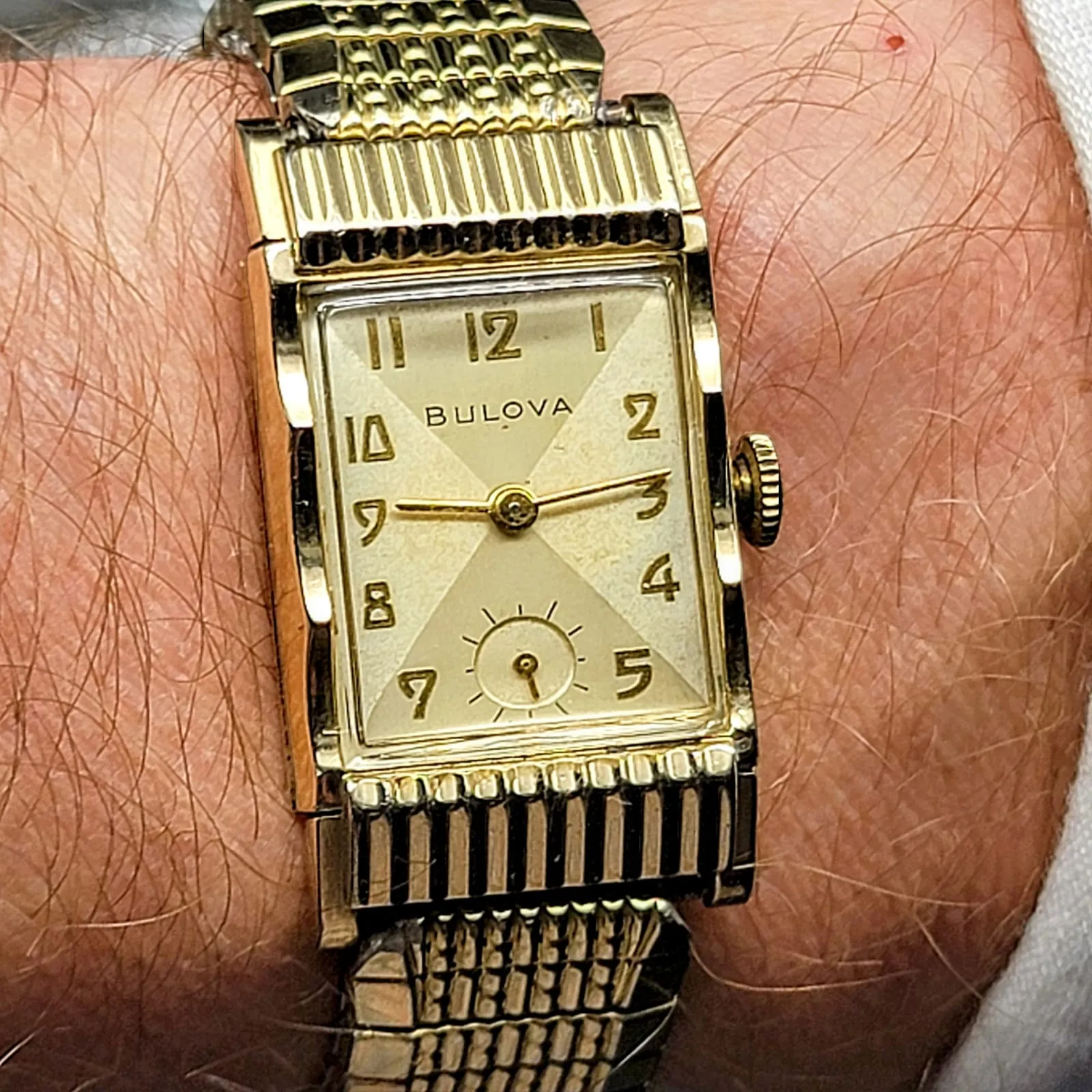 BULOVA 1950 Academy Award "Q" 21 Jewels
