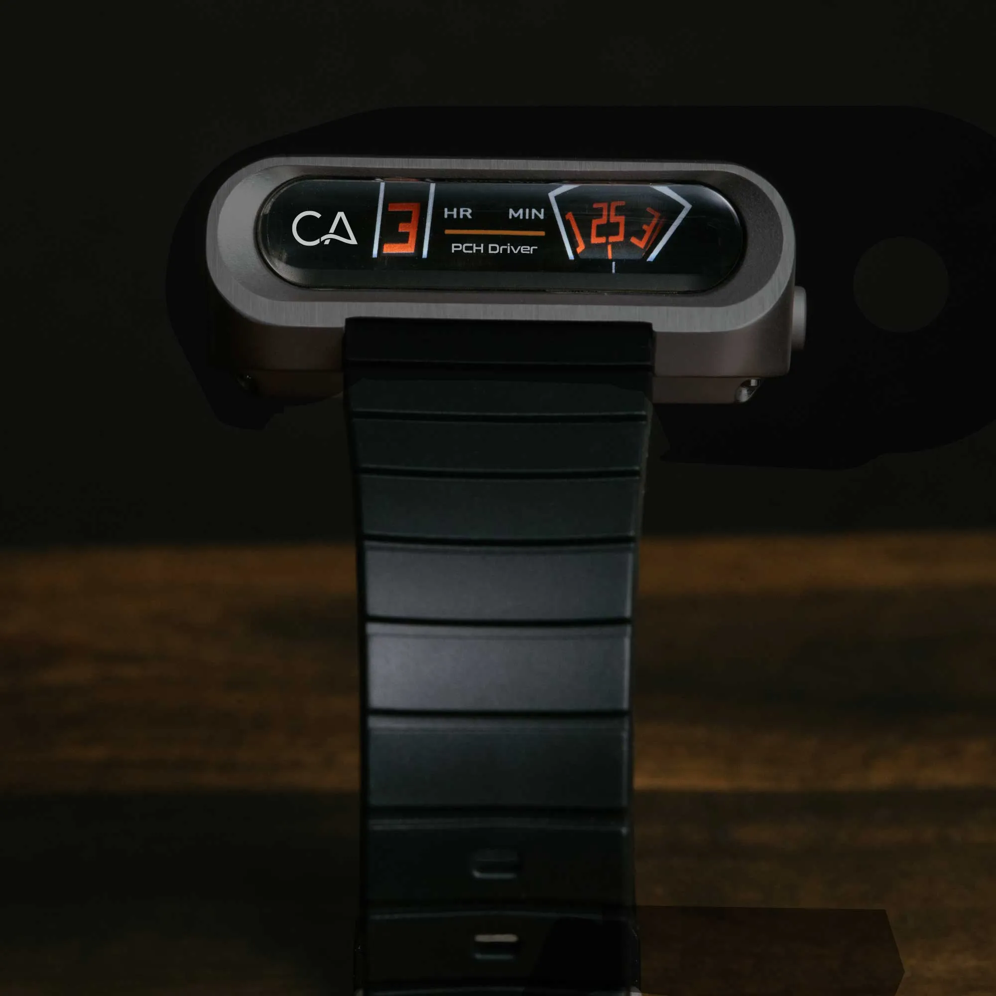 CA PCH Driver Jump Hour Brushed Gunmetal Black