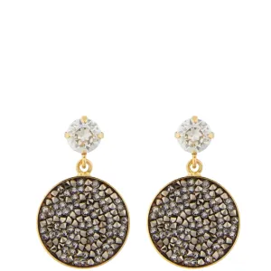 Caroline Svedbom Gold Chloe Drop Earrings - Metallic Light
