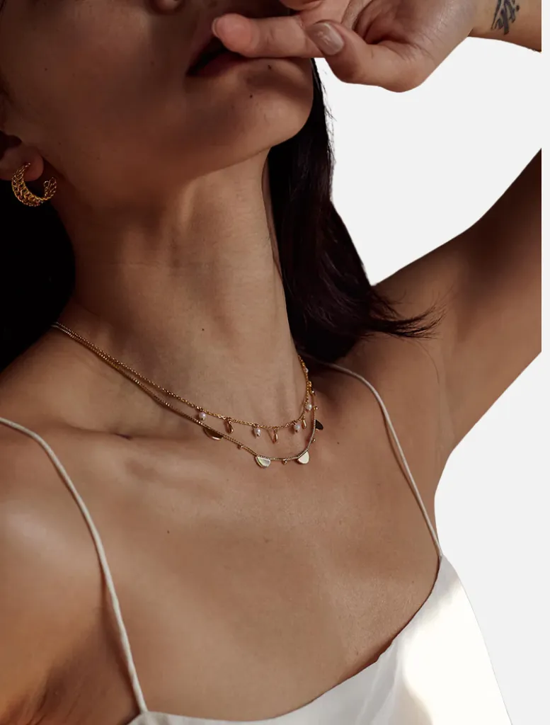 Cassandra Necklace - Gold