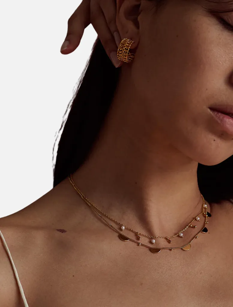 Cassandra Necklace - Gold