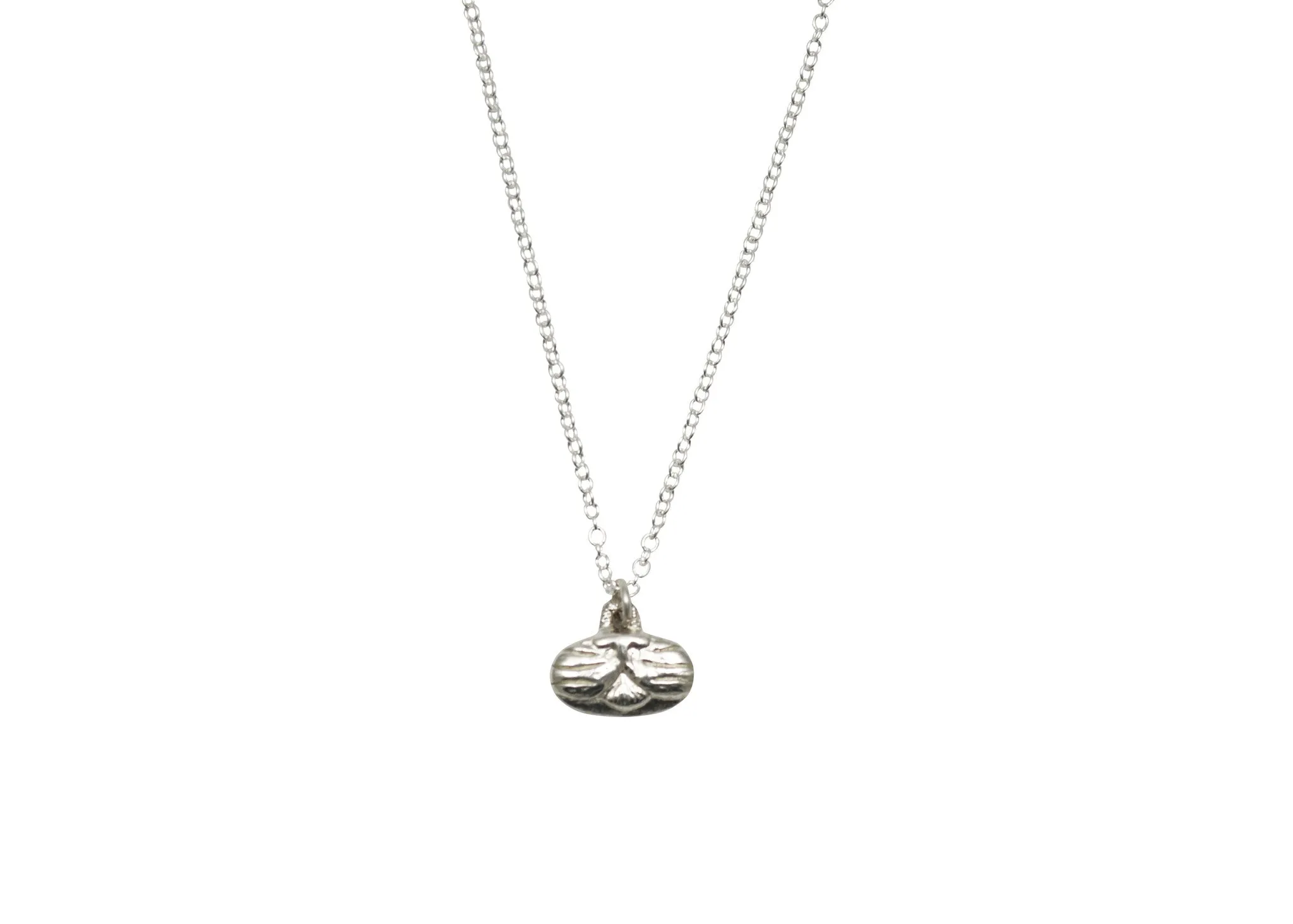 Cat Necklace, Sterling Silver