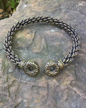 Celtic Chieftain's Torc - Extra Heavy Braid