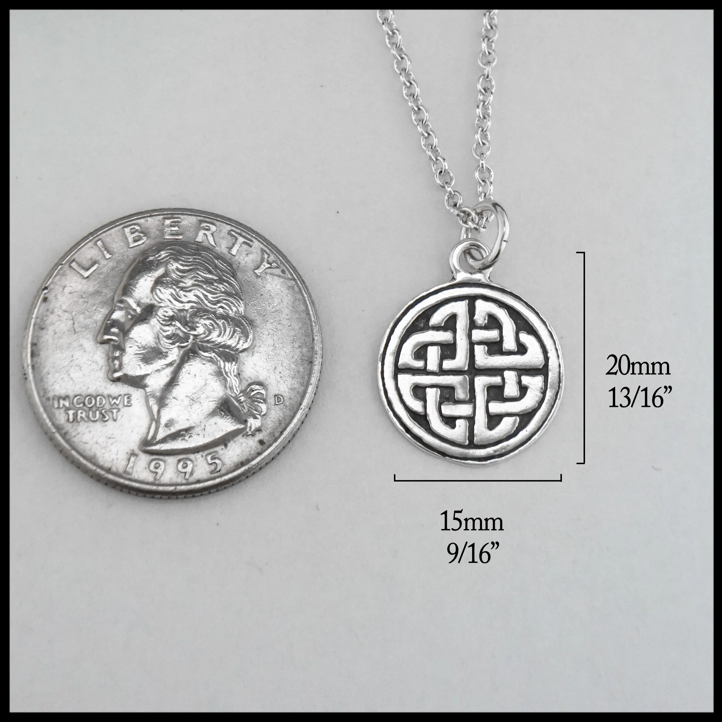 Celtic Circular Knot Pendant