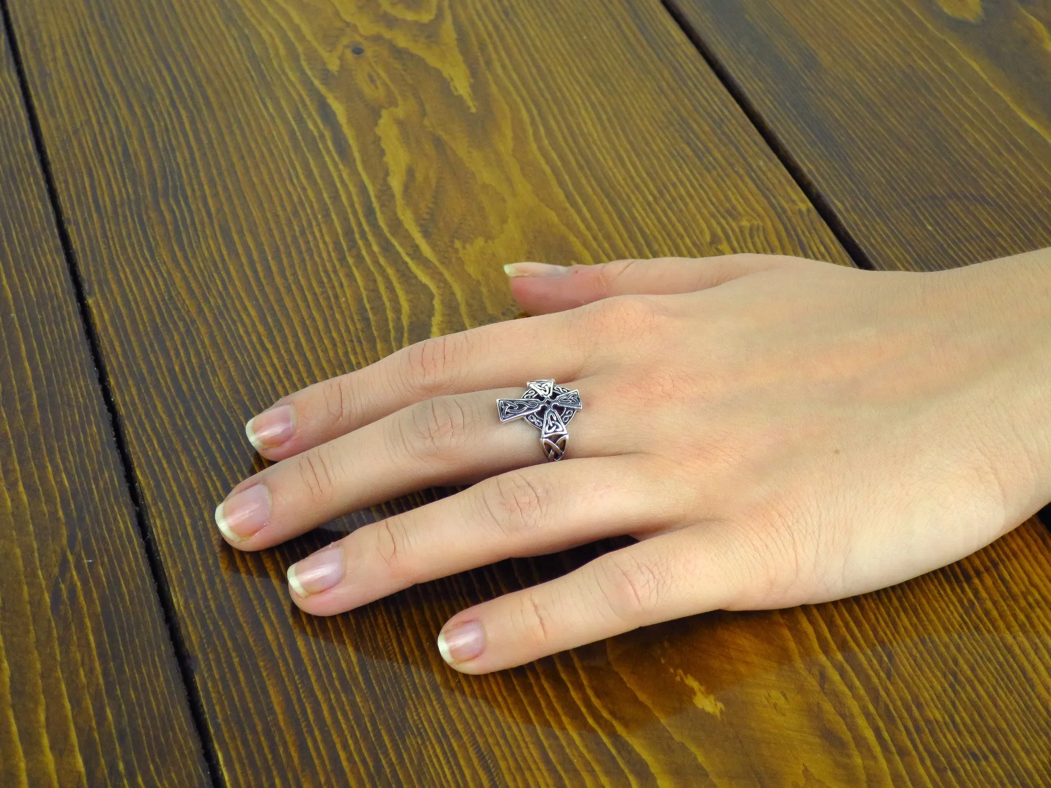 Celtic Cross Ring