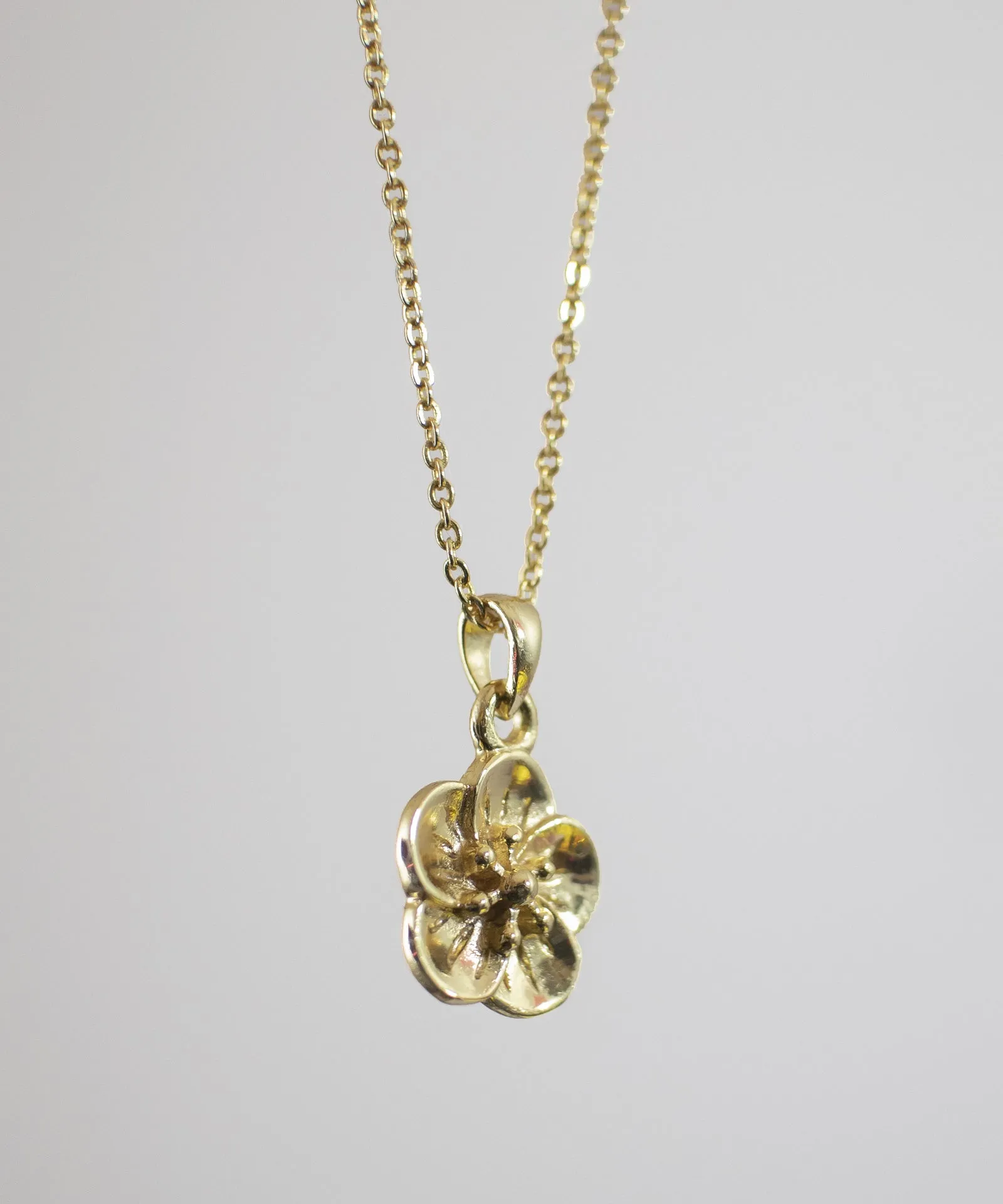 Cherry Blossom Flower Necklace