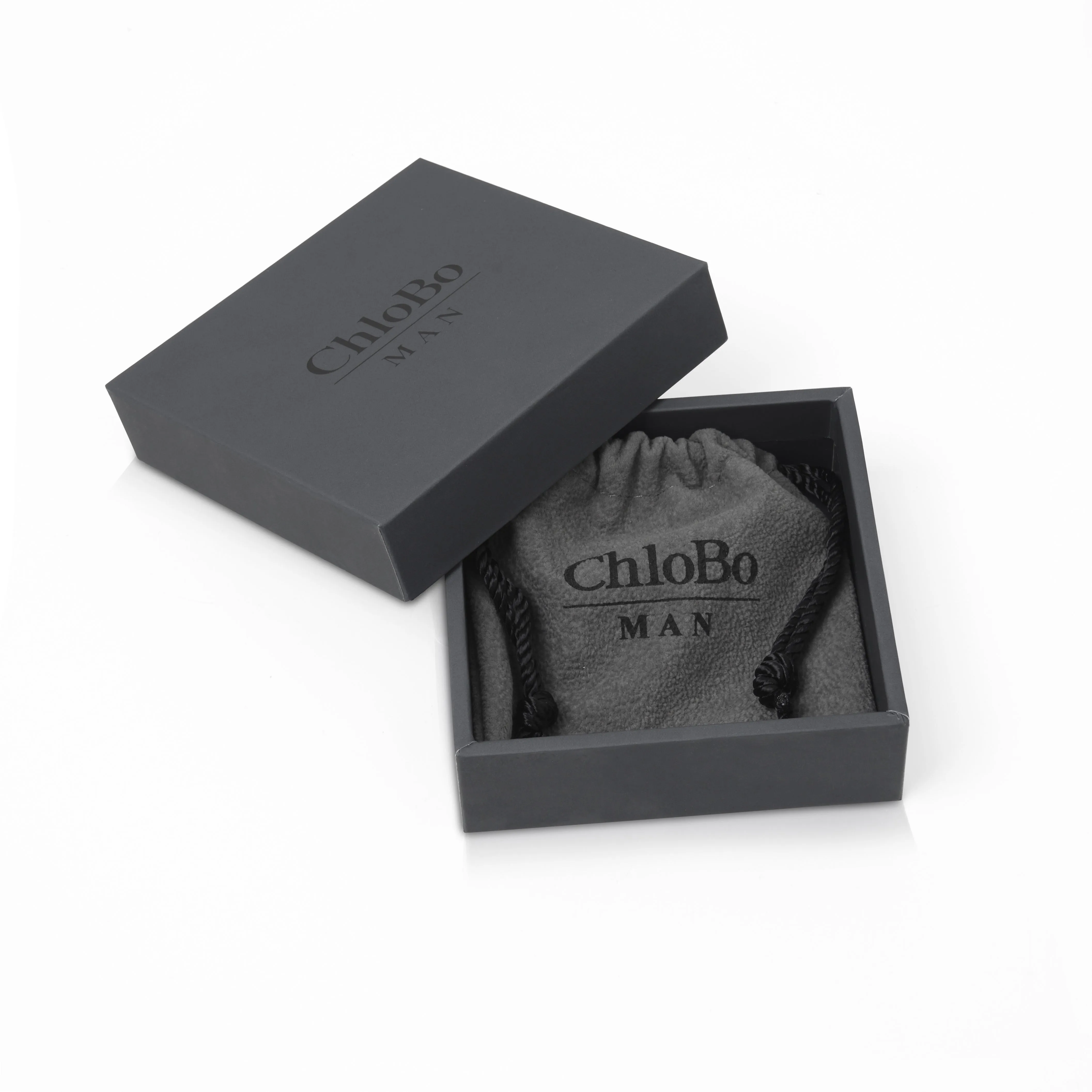 ChloBo MAN - Kambaba Jasper Twisted Rice Bracelet