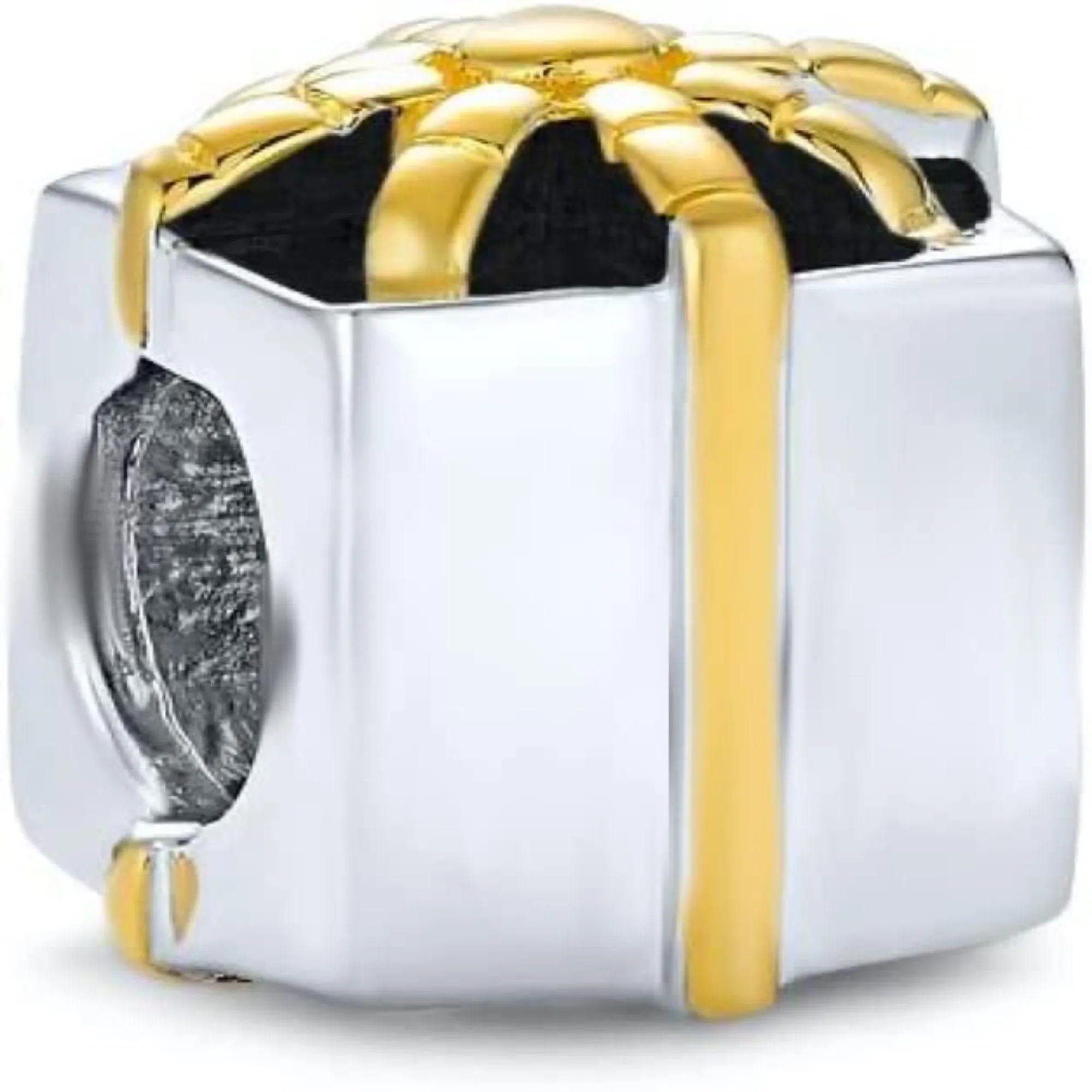 Christmas Gift Box Bead Charm