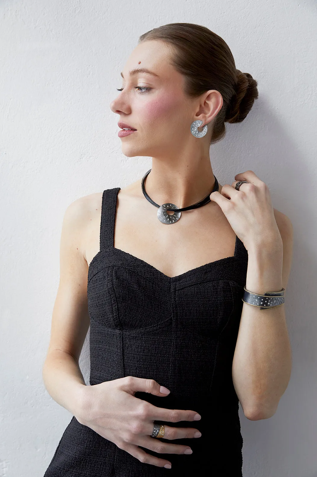 Circular Ice Earrings