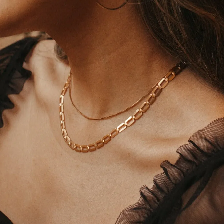 Classic Box Chain Necklace