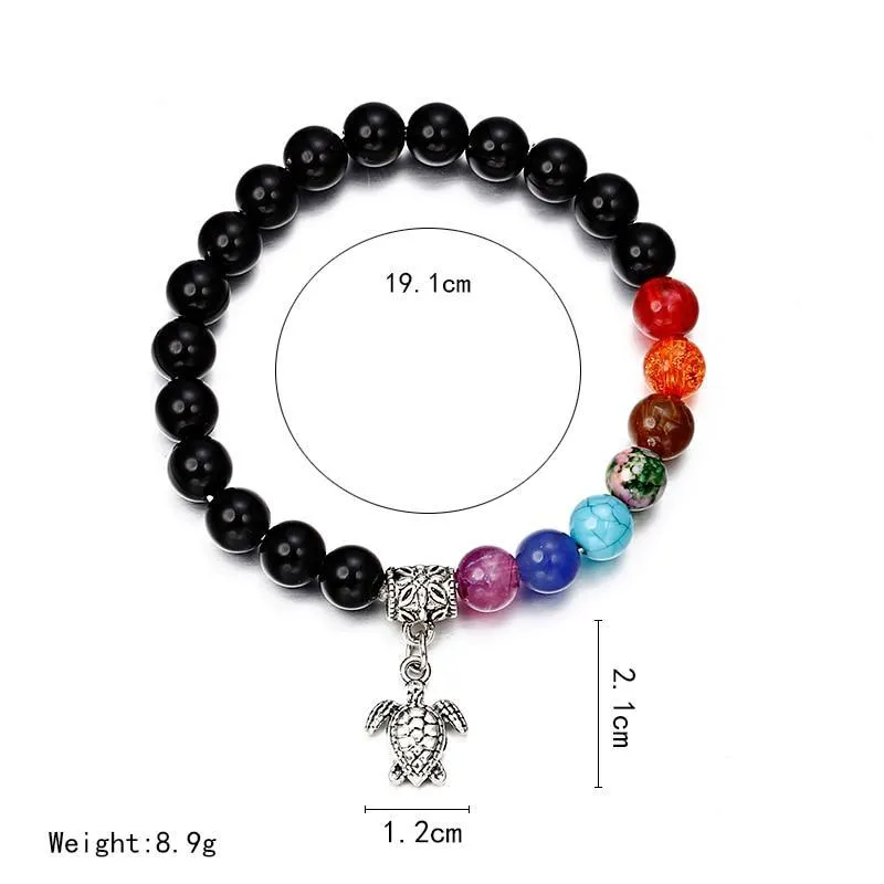 Classic Lava Stone Handmade Unisex  Beaded Bracelets