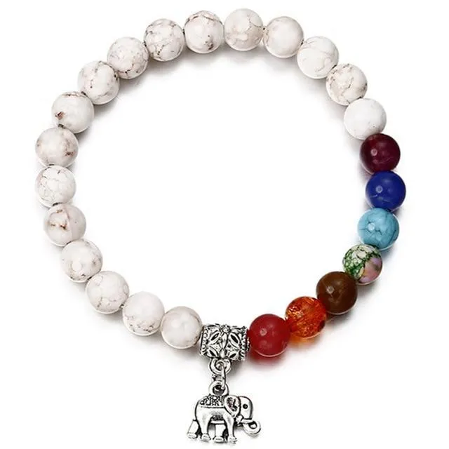 Classic Lava Stone Handmade Unisex  Beaded Bracelets