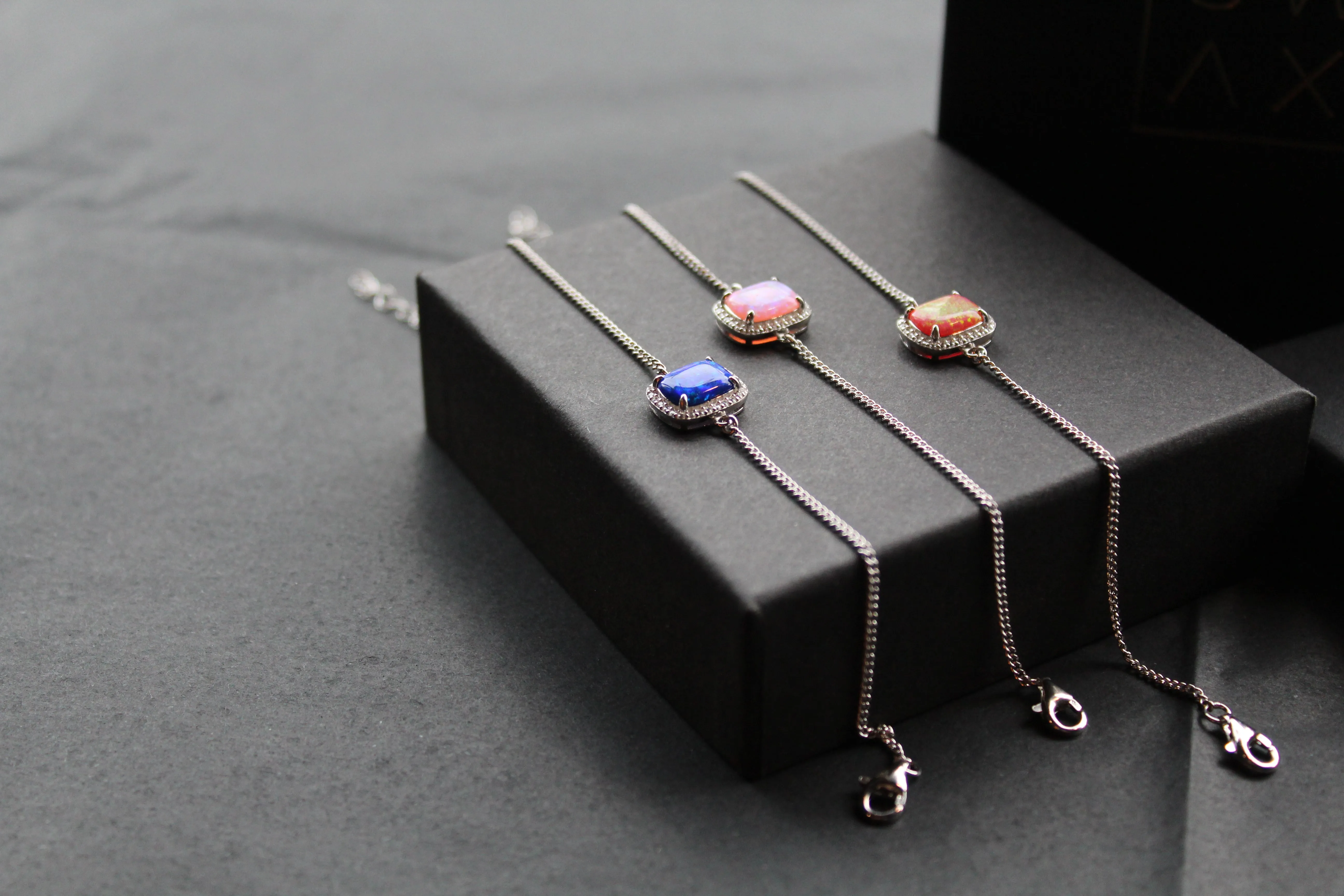 Coloured Opalite Bracelets