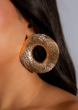Cosmic Earrings Gold