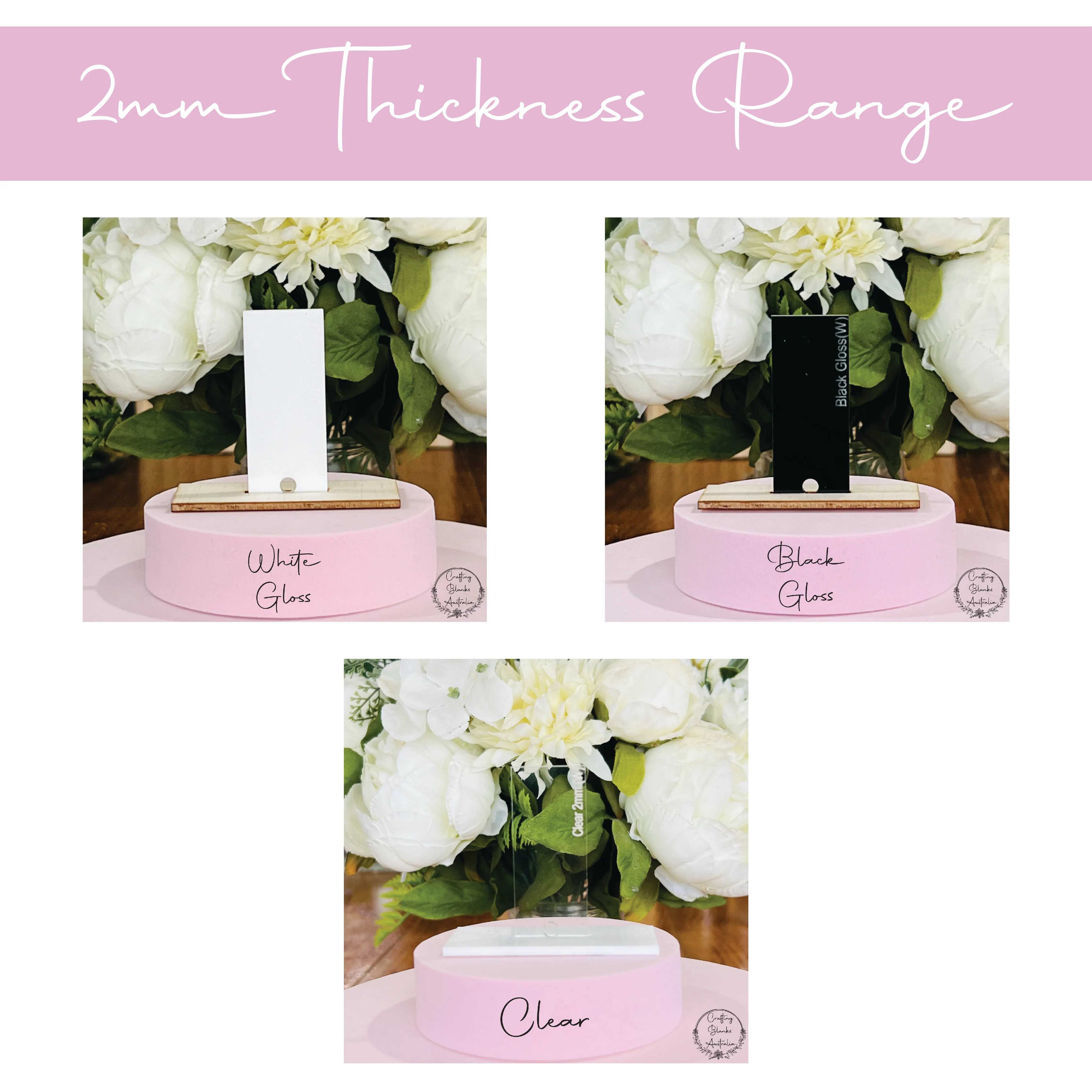 Cross • Arch Blank Tag • 30mm x 60mm