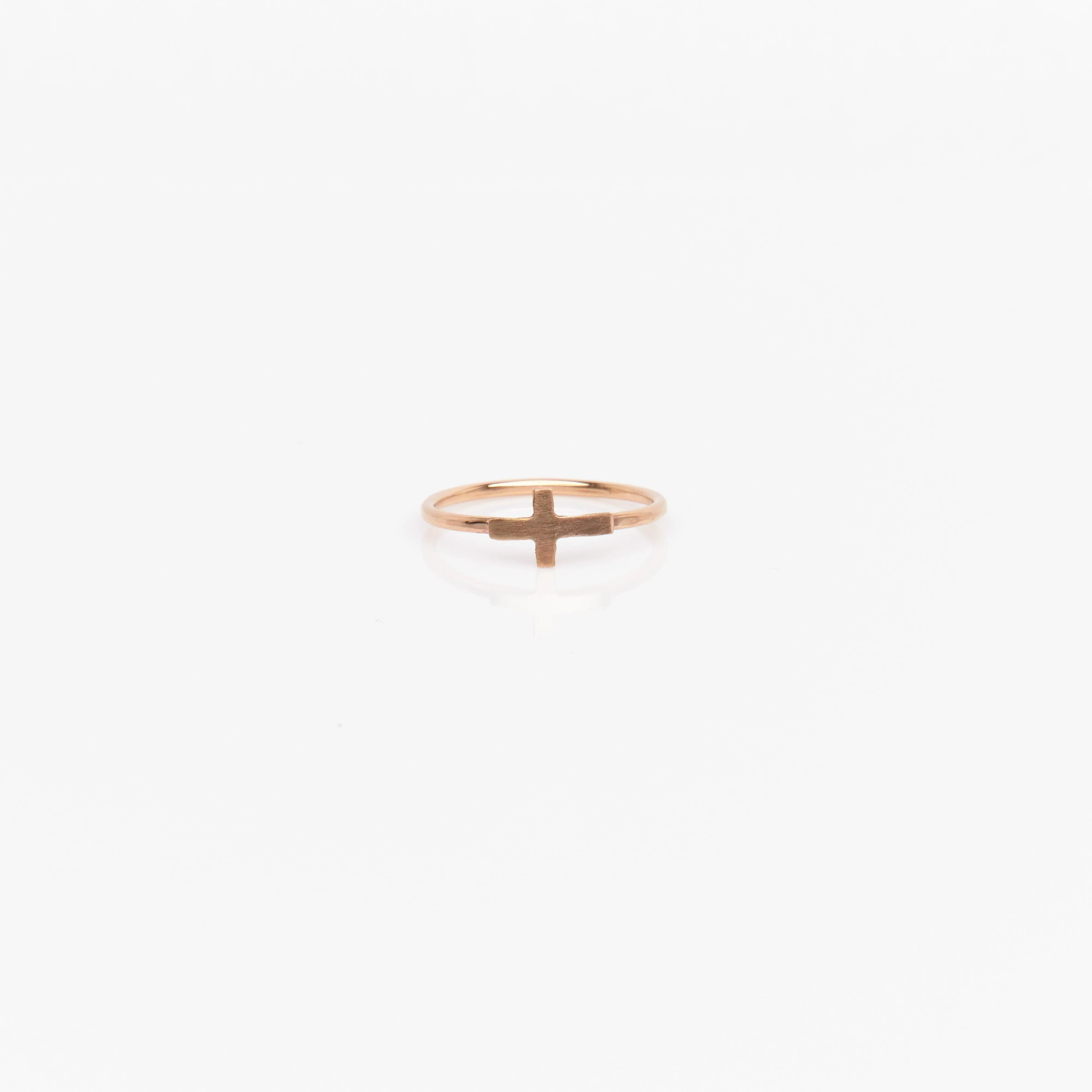 Cross Charm Ring