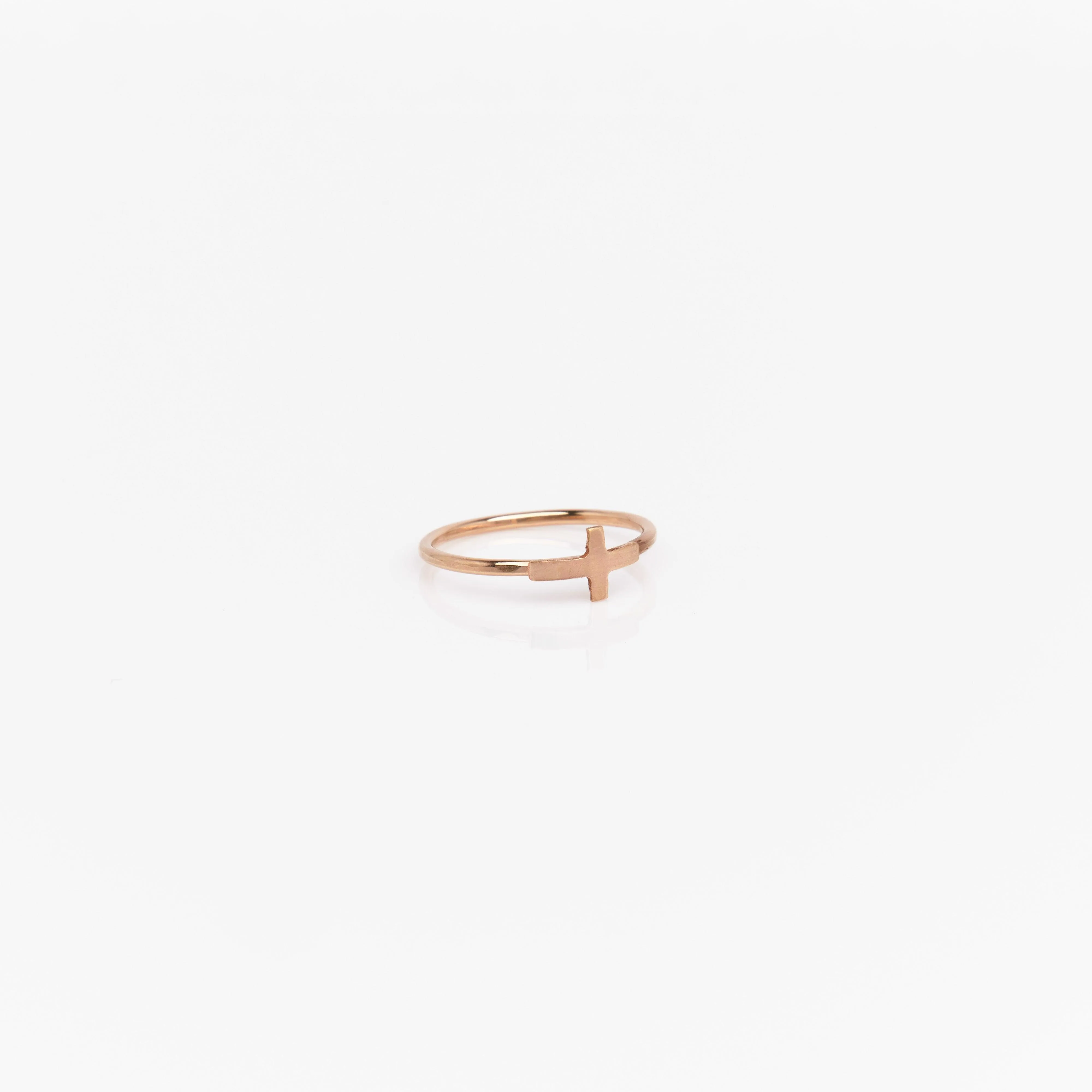 Cross Charm Ring