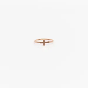 Cross Charm Ring