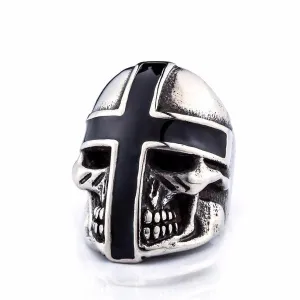 Cross Skull Ring