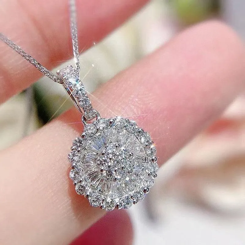 Cubic Zirconia Luxury Necklace