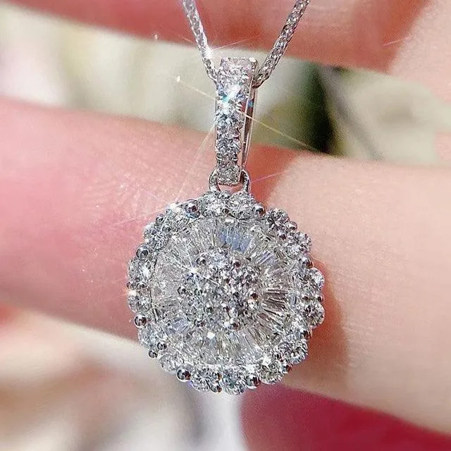 Cubic Zirconia Luxury Necklace