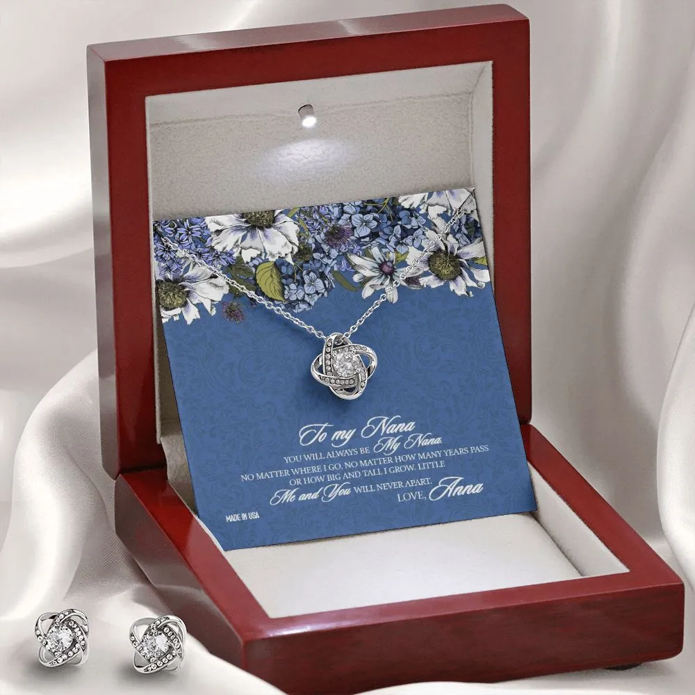 Custom Mother In Law 03 14k White Gold Interlocking Heart Pendant Necklace Jewelry Gifts For Mom Wife Grandma Nana Auntie Mother Day