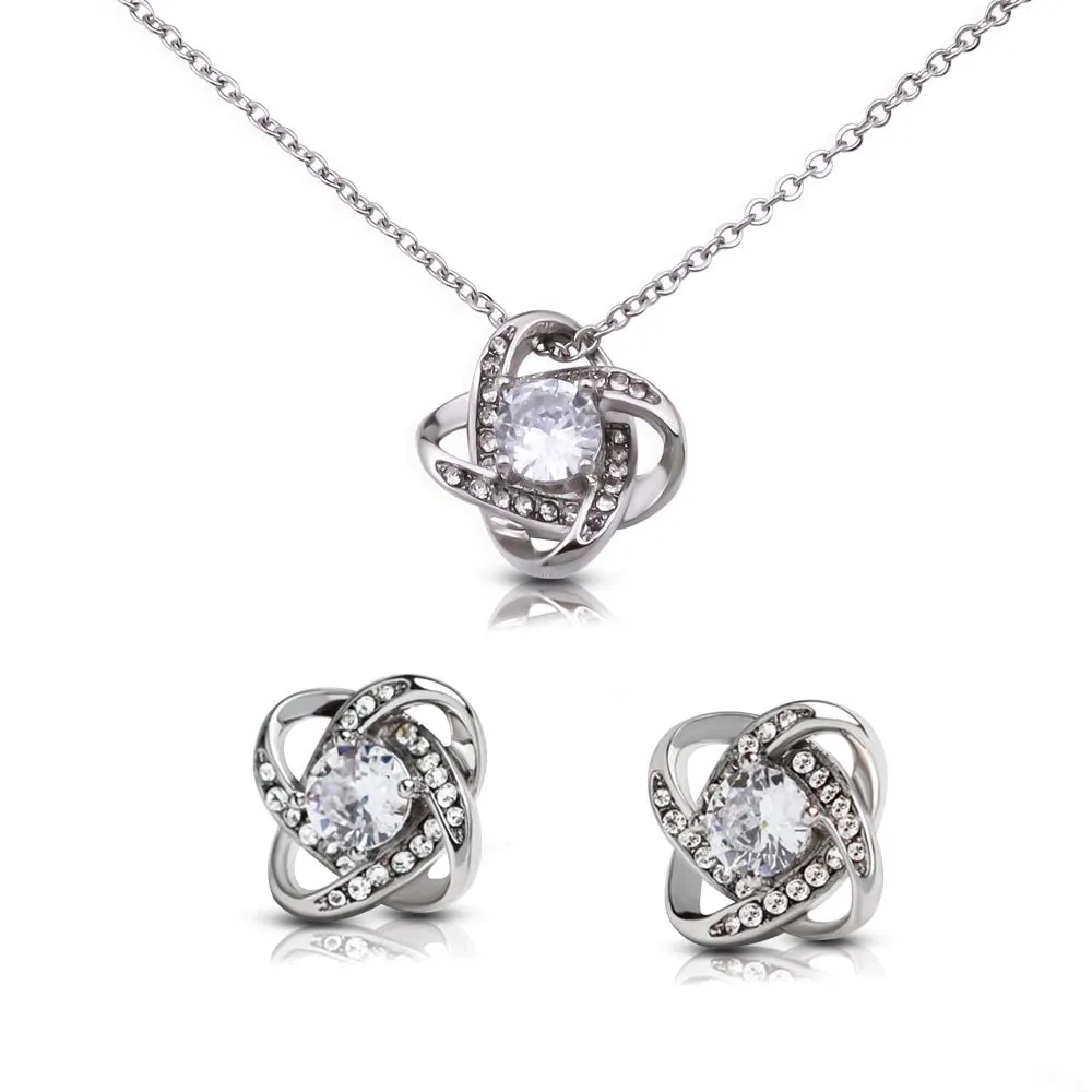 Custom Name Mr and Mrs 14k White Gold Pendant Chain Necklace Jewelry with Message Card Gift for Girlfriend Wife Fiancee Woman Girl