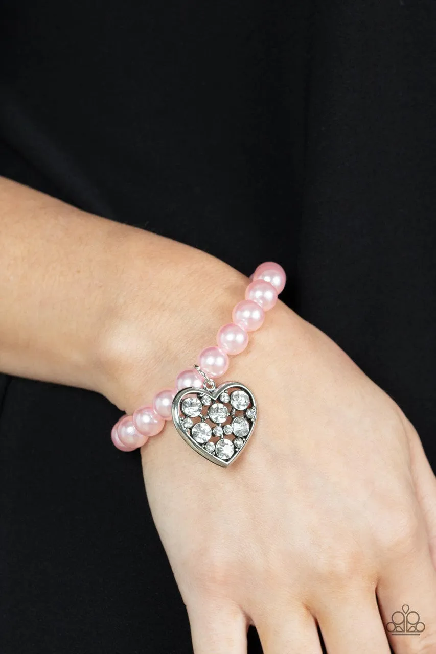 Cutely Crushing Pink Paparazzi Bracelet