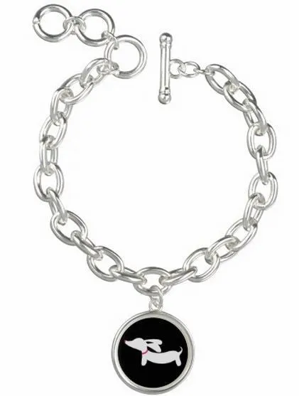 Dachshund Charm Bracelet