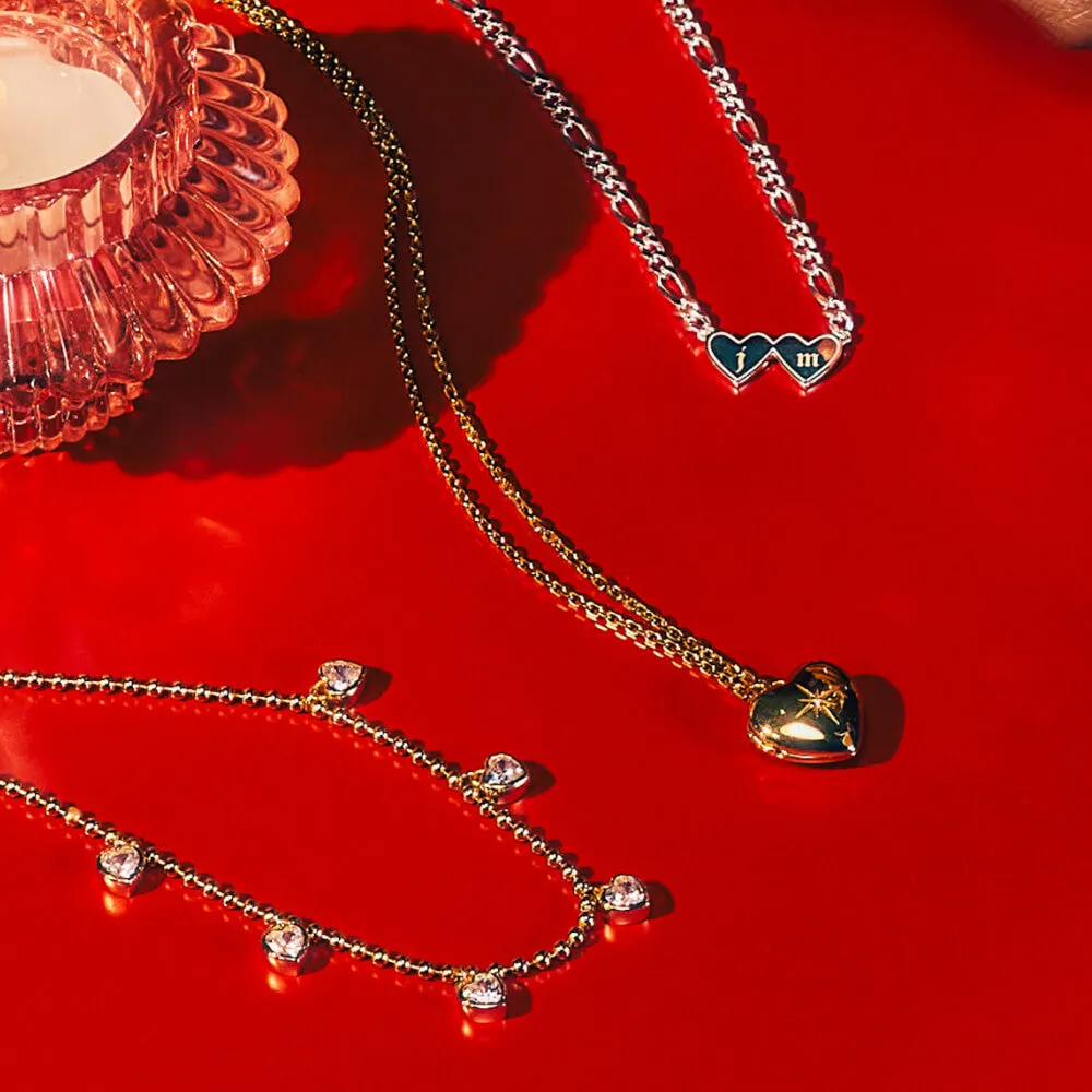 Dangle Heart Necklace