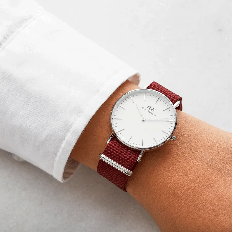Daniel Wellington Roselyn 36mm Women's Silver Watch DW00100272