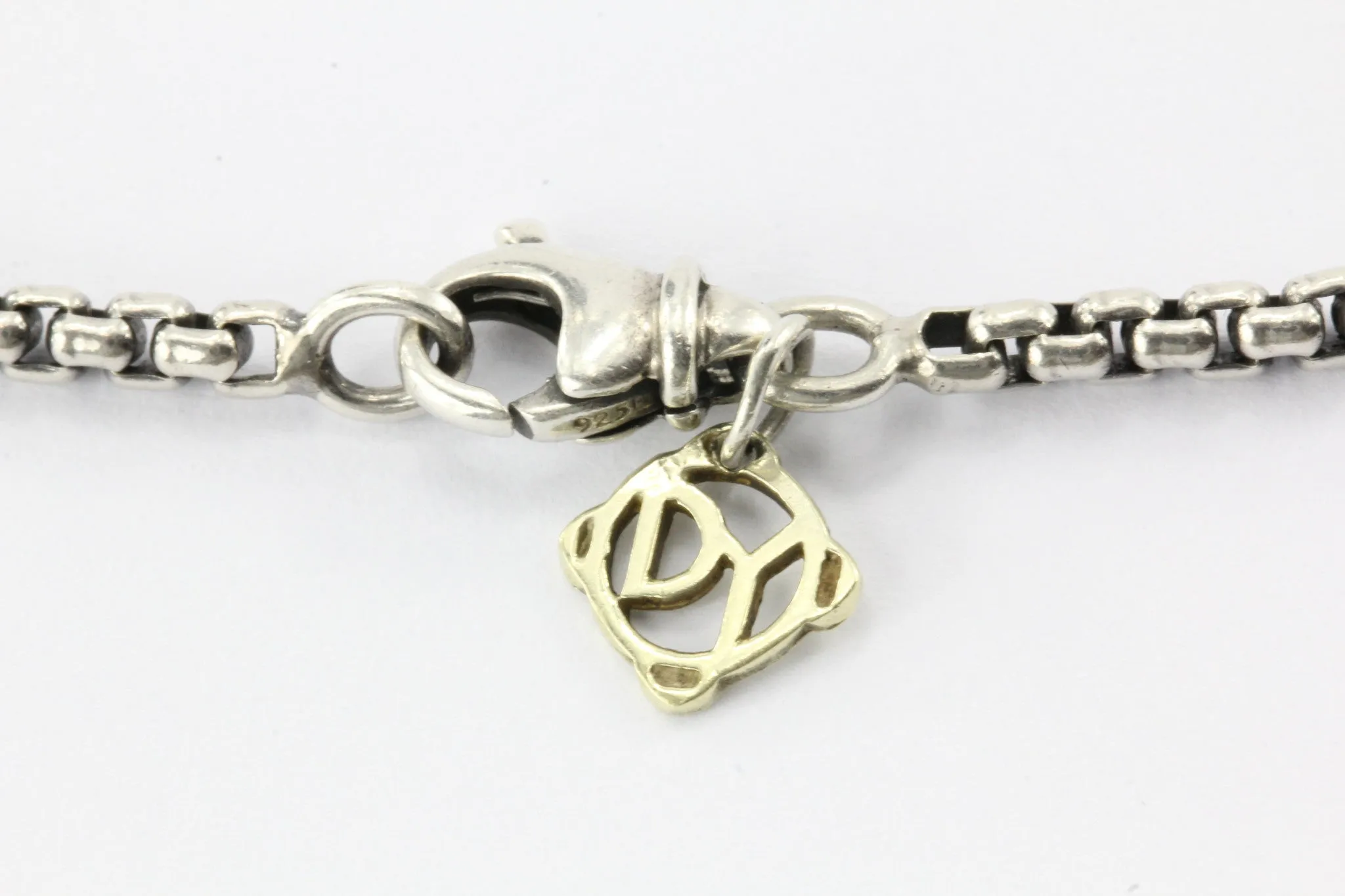 David Yurman Sterling Silver 32" Box Chain 2.3mm