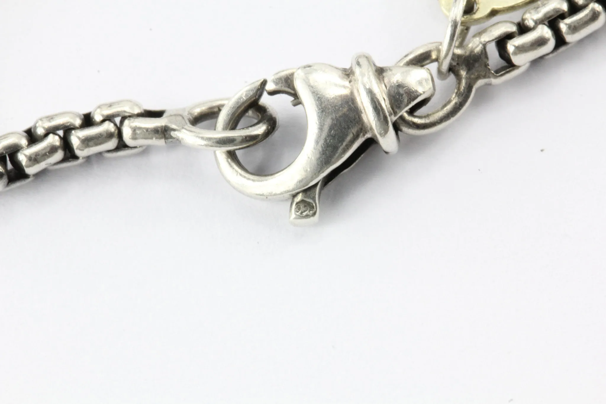 David Yurman Sterling Silver 32" Box Chain 2.3mm