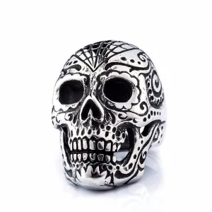 Day of the Dead Skull Ring