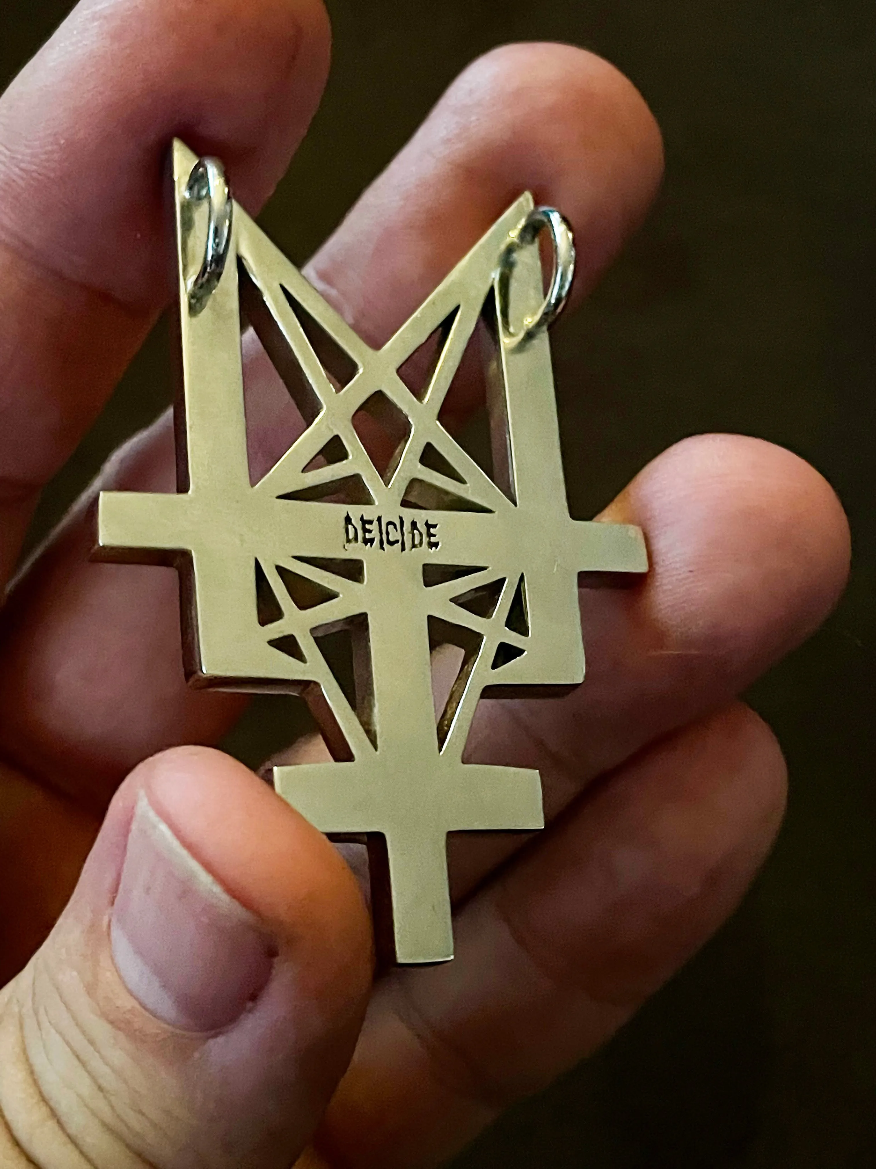 Deicide Trifixion Pendant